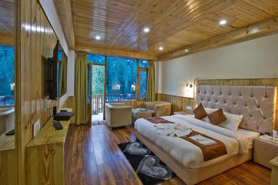 Himalayan Riverside Resort, Manali Dış mekan fotoğraf