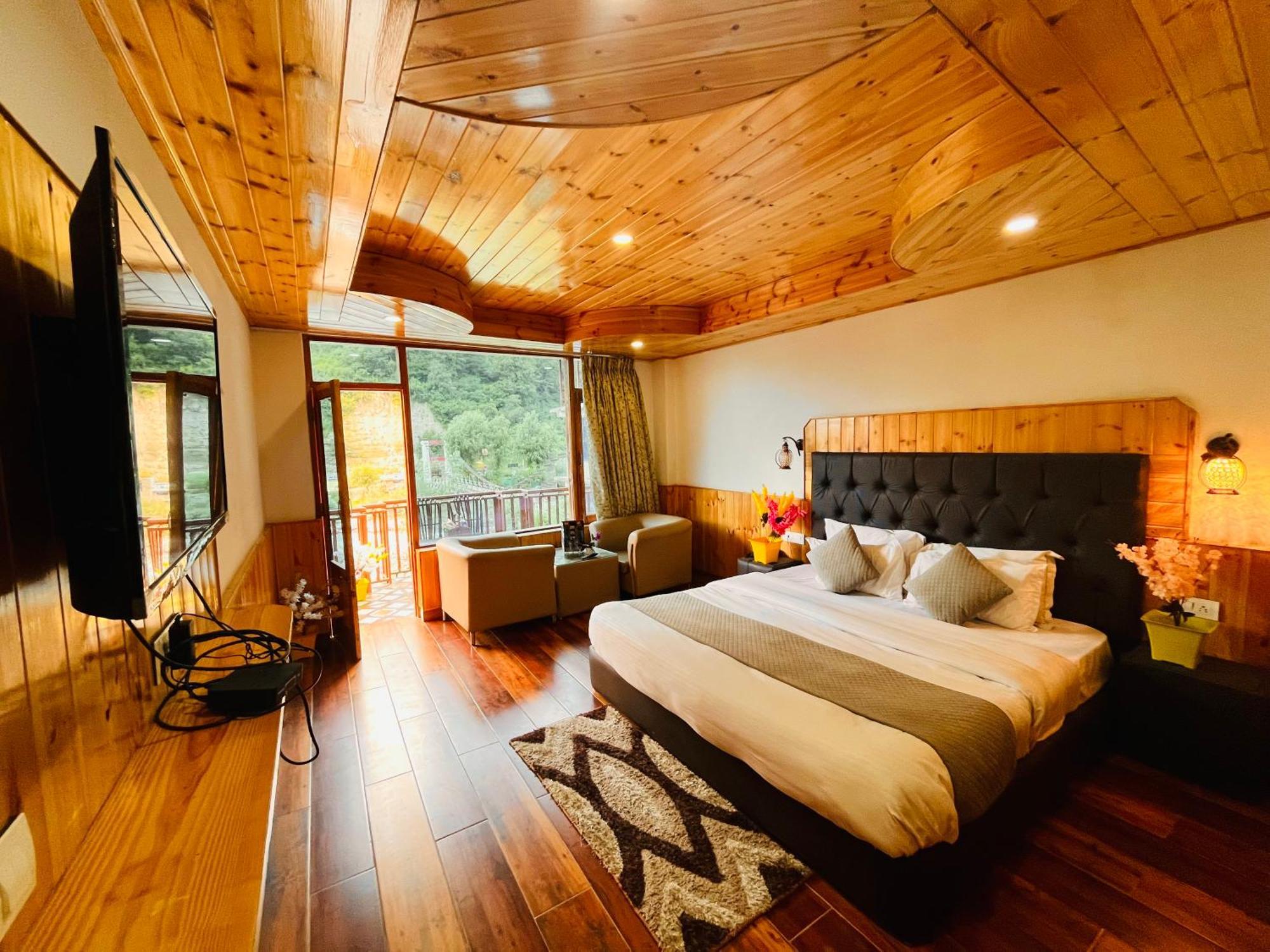 Himalayan Riverside Resort, Manali Dış mekan fotoğraf