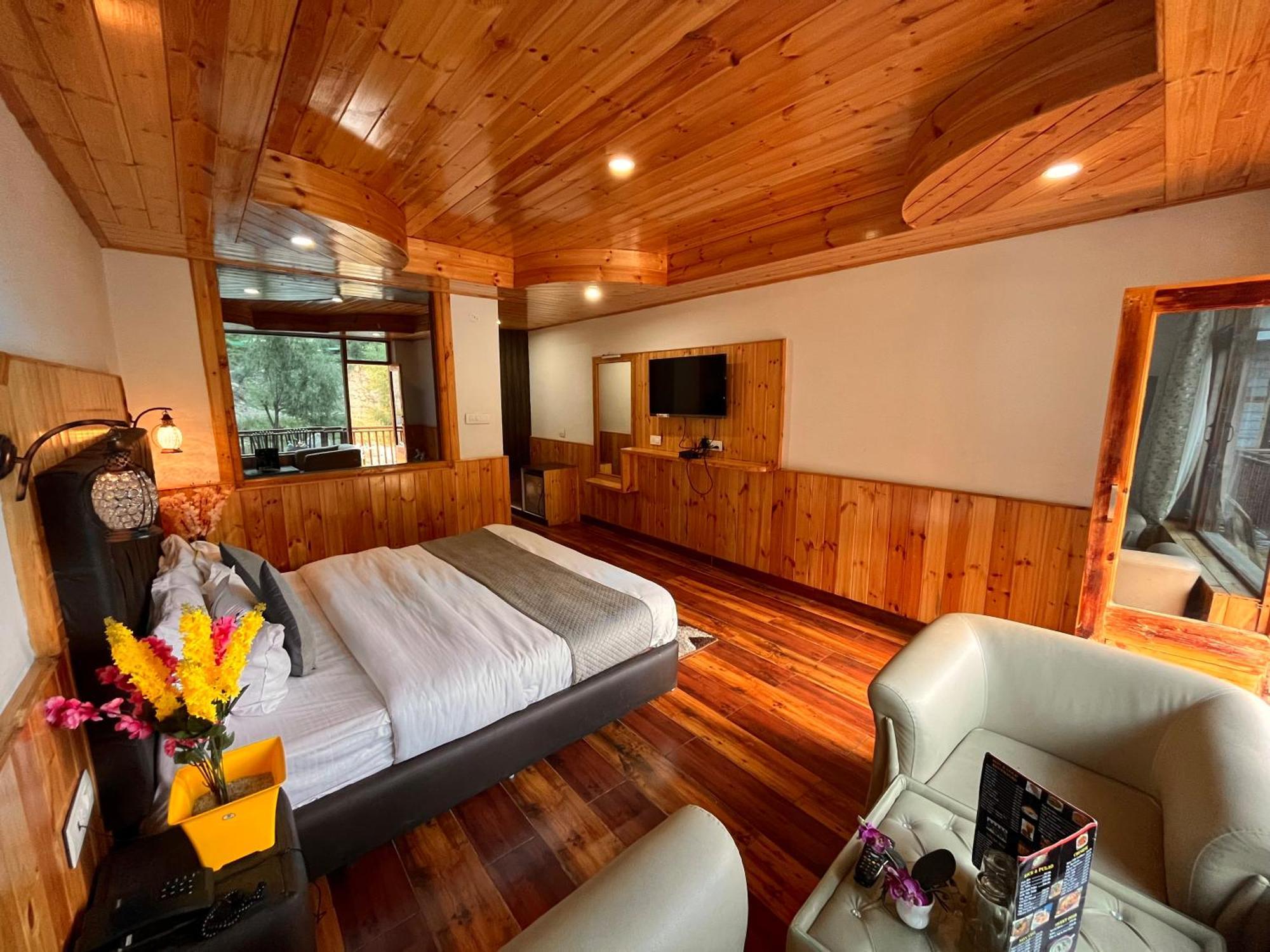 Himalayan Riverside Resort, Manali Dış mekan fotoğraf